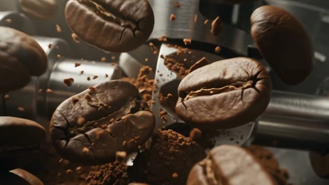 Textura de granos de café